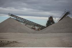 Photo Textures of Background Gravel Mining